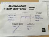 ... und so sah das aus...